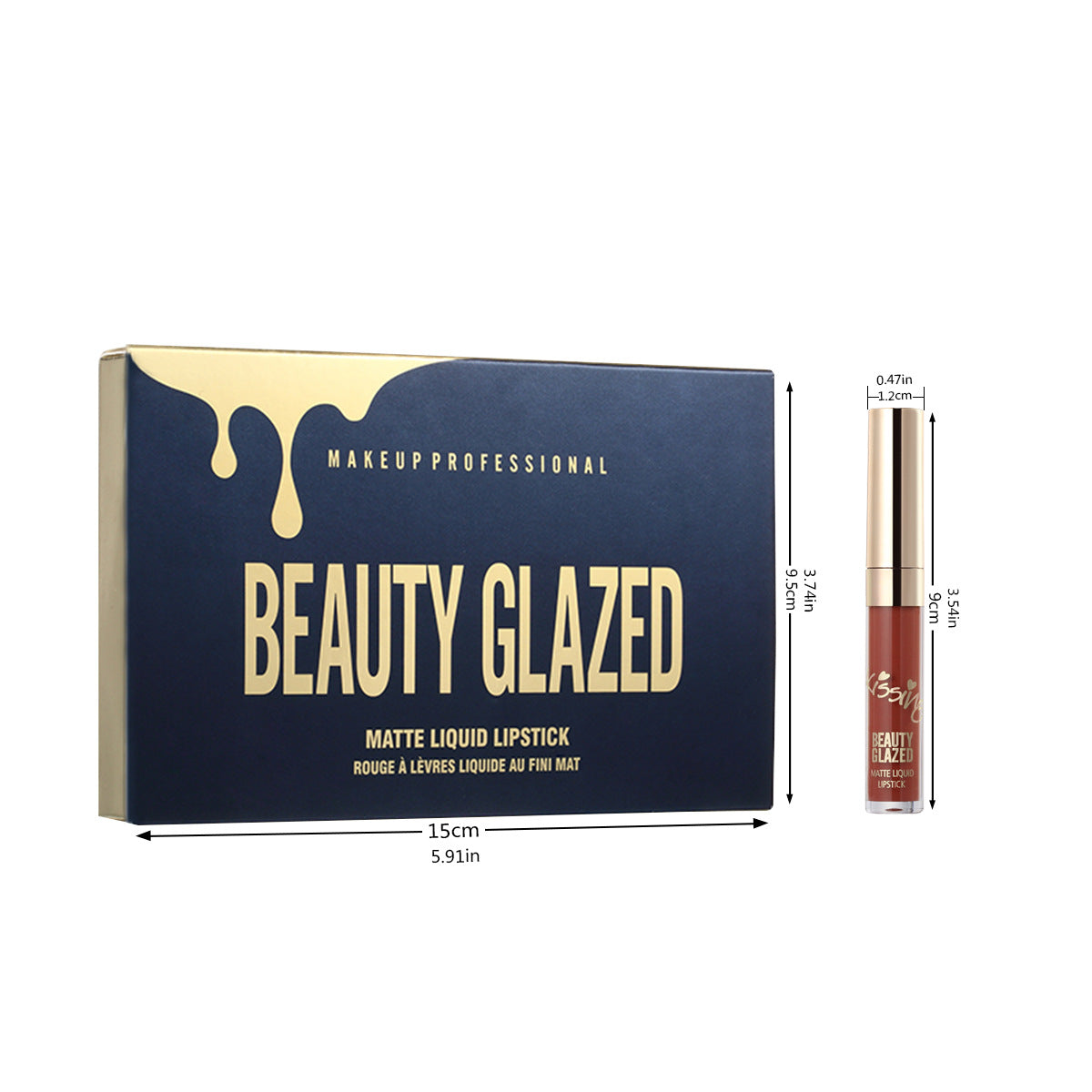Beauty glazed 6 lipstick set Beauty glazed 6 lipstick set